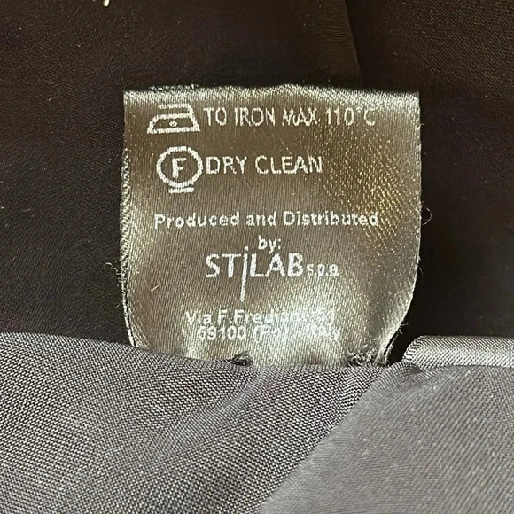 Ilaria Nistri sz IT 44 US black leggings stretch pants good pre owned condition - Picture 7 of 9